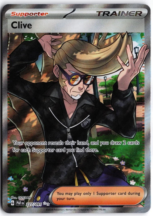 Clive #227/091 Paldean Fates 2024 NM