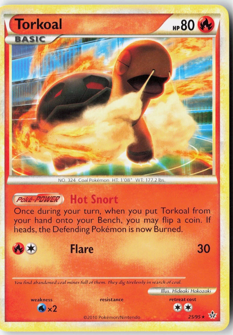 Load image into Gallery viewer, Torkoal #25/95 Unleashed 2010 LP
