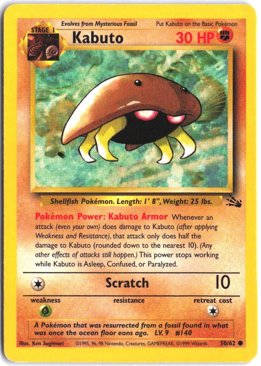 Kabuto #50/62 Fossil Unlimited 1999 NM