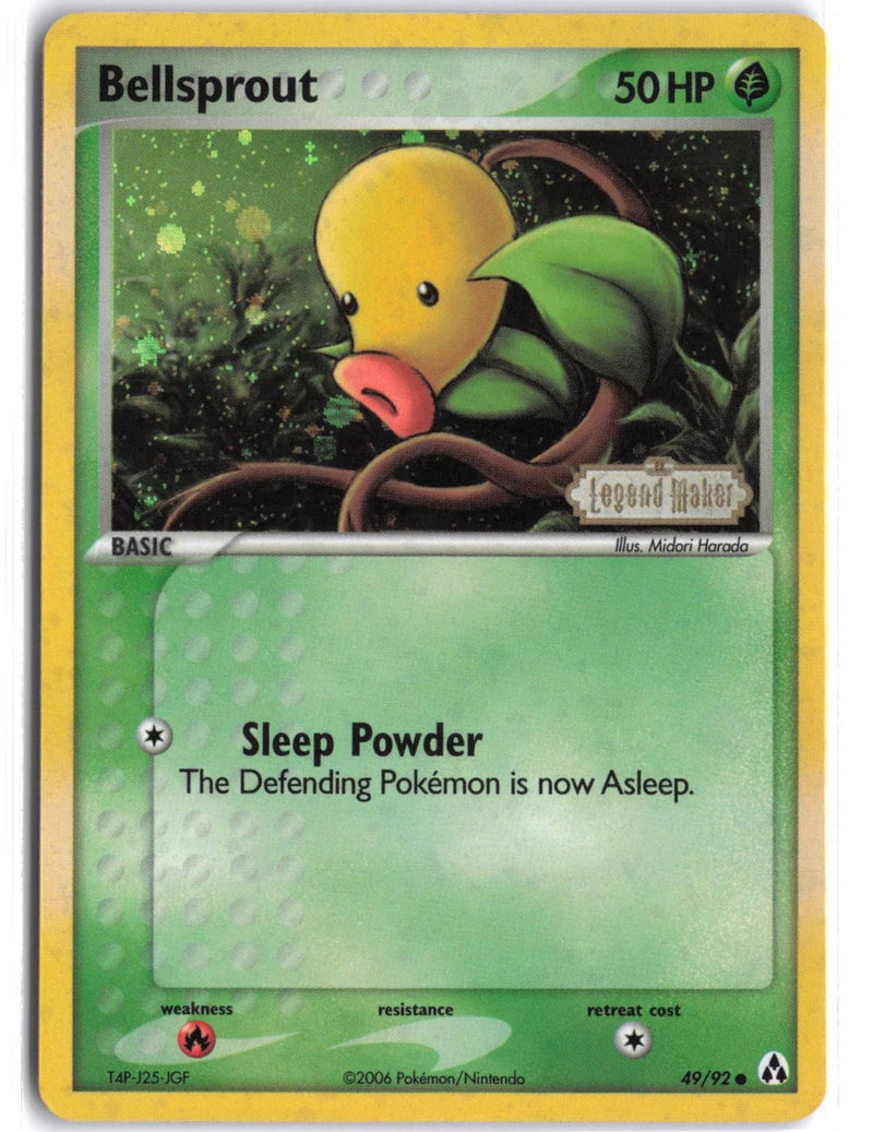 Load image into Gallery viewer, Bellsprout #49/92 EX Legend Maker 2006 LP
