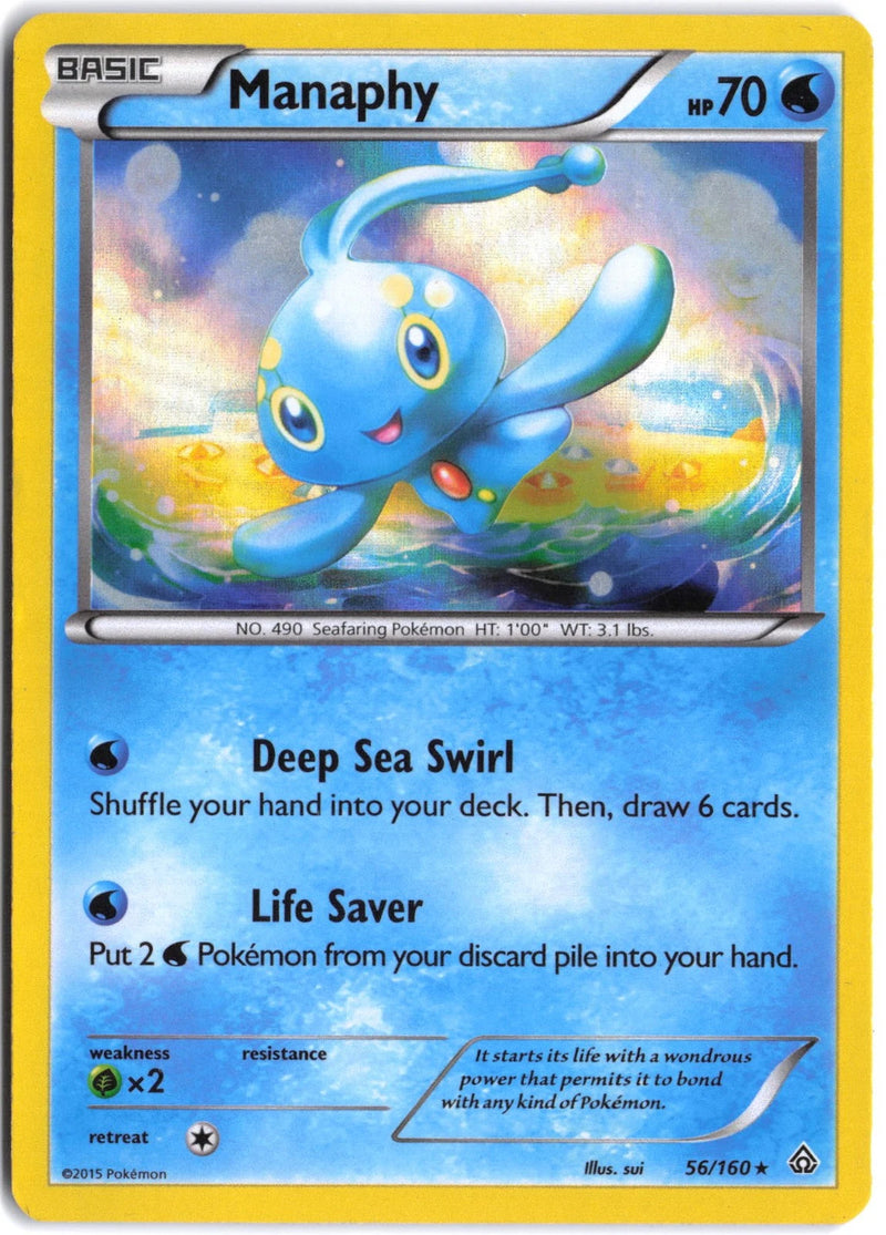 Load image into Gallery viewer, Manaphy #56/160 Primal Clash 2015 MP
