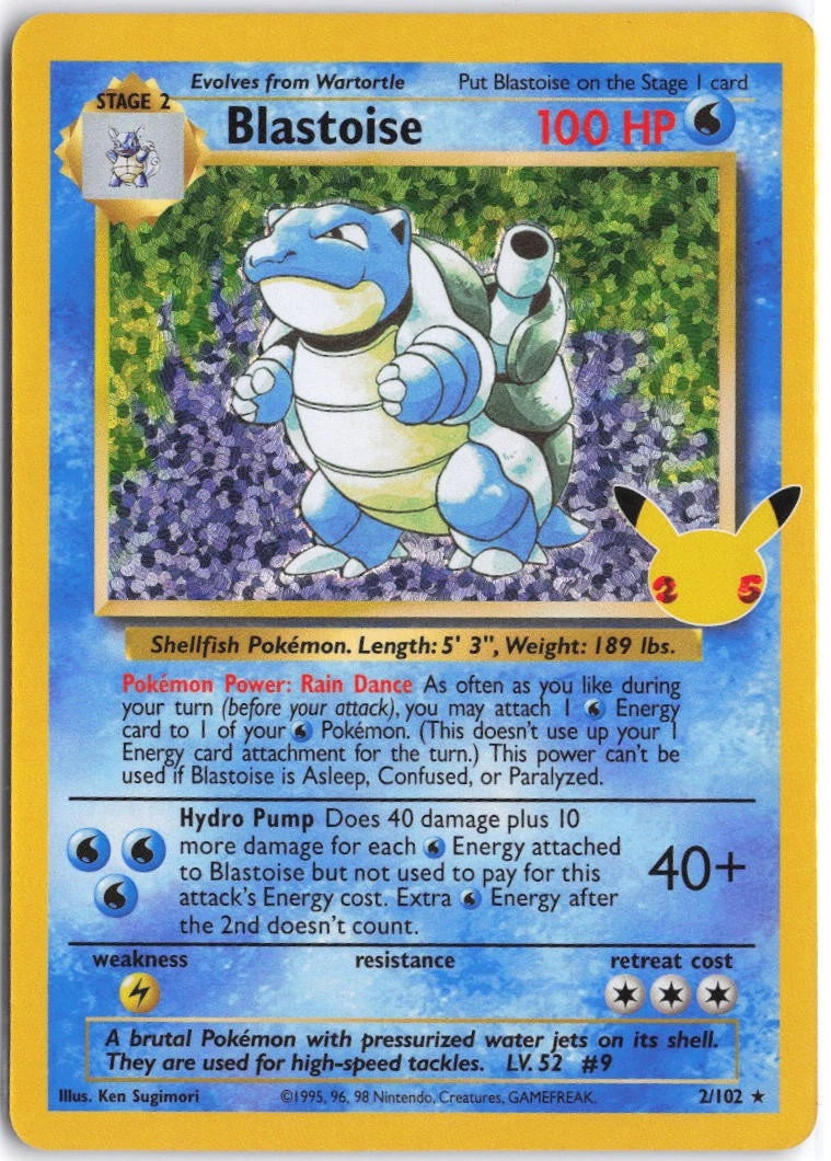 Load image into Gallery viewer, Blastoise #003/034 Pokemon TCG Classic 2003 NM
