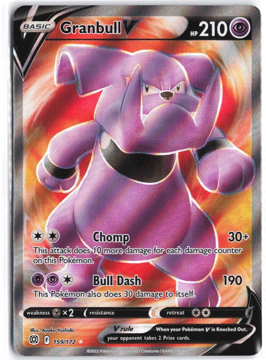 Granbull V #159/172 Brilliant Stars 2022 NM
