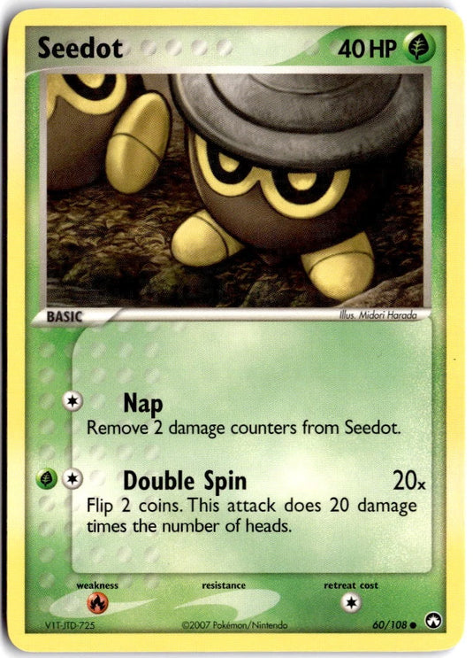 Seedot #60/108 EX Power Keepers 2007 LP