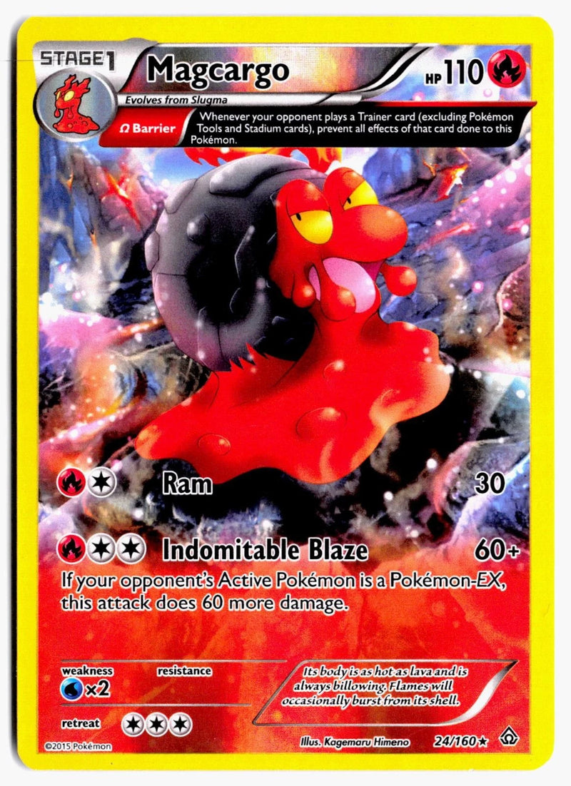 Load image into Gallery viewer, Magcargo #24/160 Primal Clash 2015 MP
