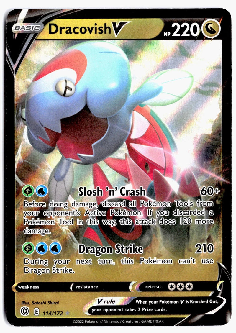 Load image into Gallery viewer, Dracovish V #114/172 Brilliant Stars 2022 NM
