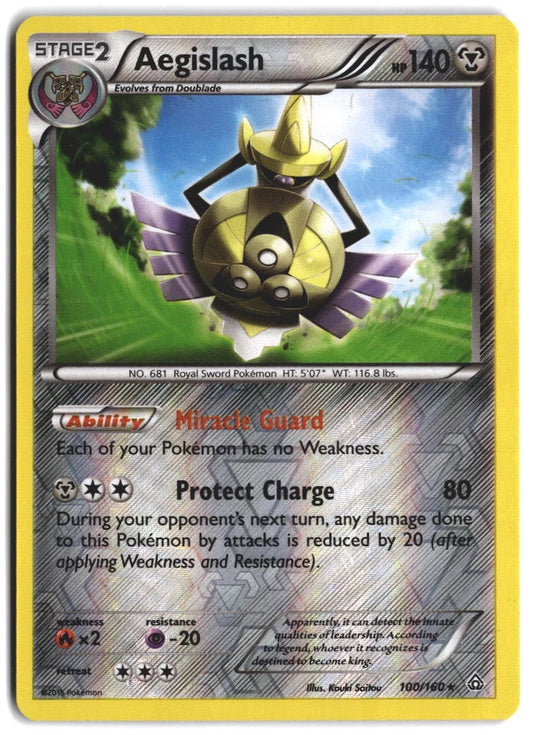 Aegislash #100/160 Primal Clash 2015 NM