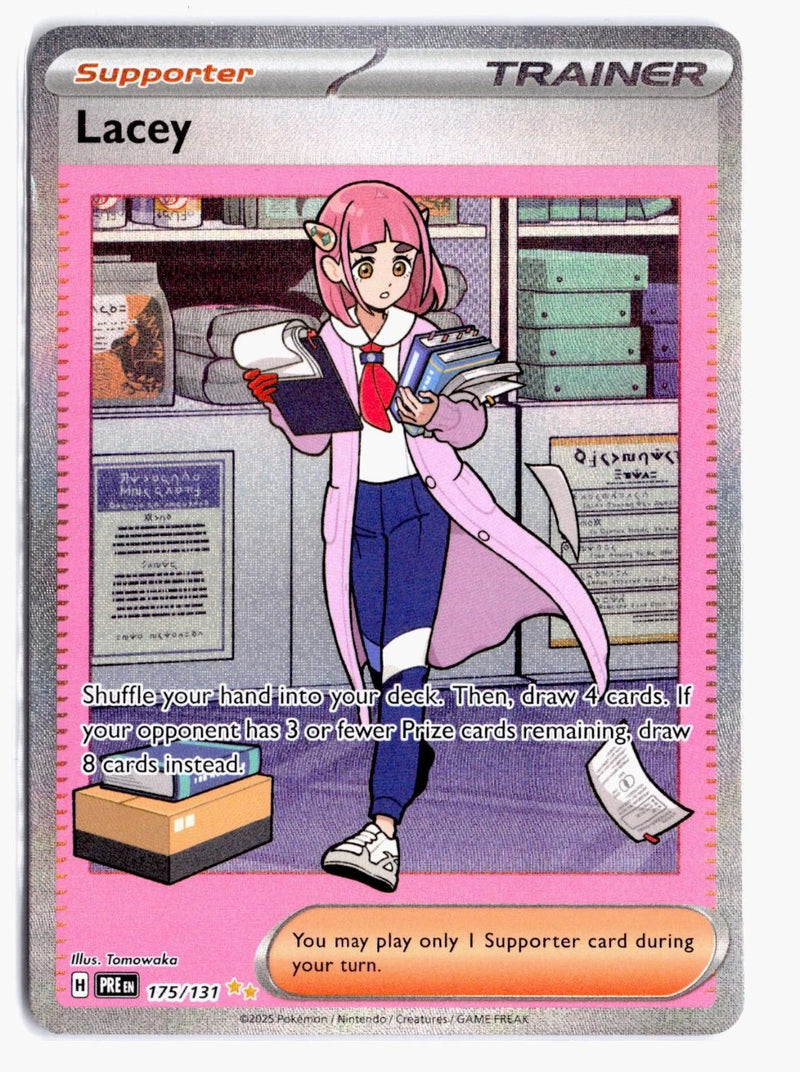 Load image into Gallery viewer, Lacey #175/131 Prismatic Evolutions 2025 NM
