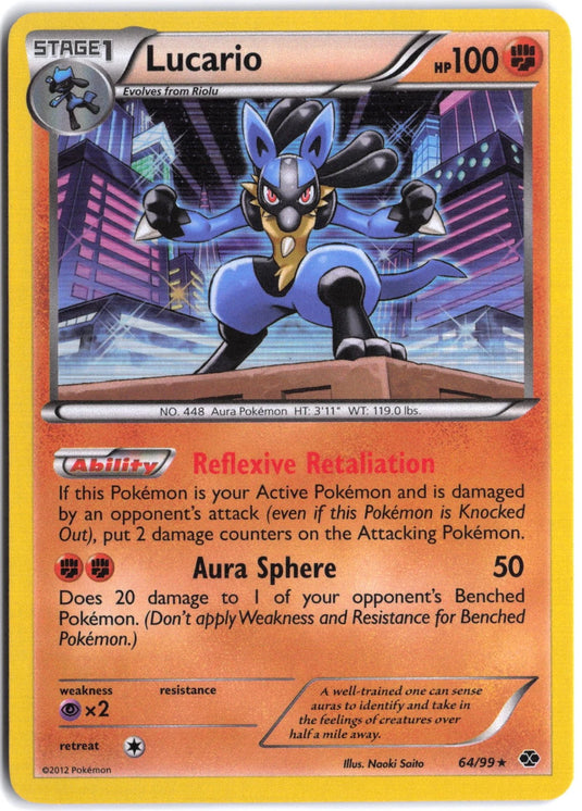 Lucario #64/99 Next Destinies 2012 LP
