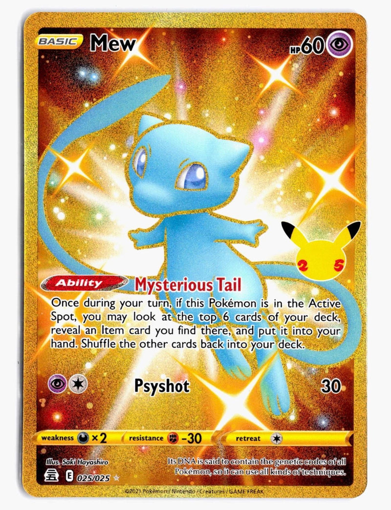 Load image into Gallery viewer, Mew #025/025 Celebrations 2021 NM
