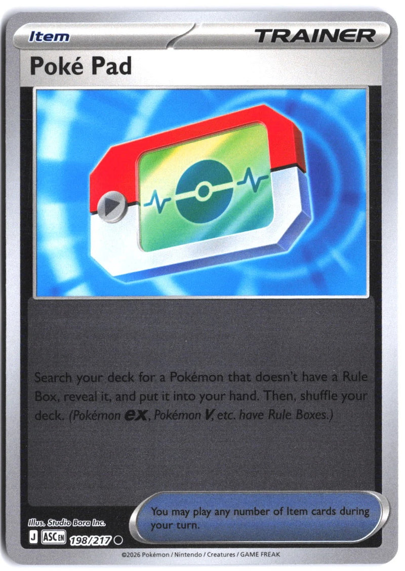 Load image into Gallery viewer, Poke Pad #198/217 Ascended Heroes 2026 NM
