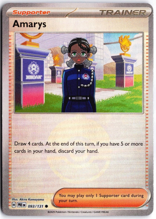 Amarys #093/131 Prismatic Evolutions 2025 NM