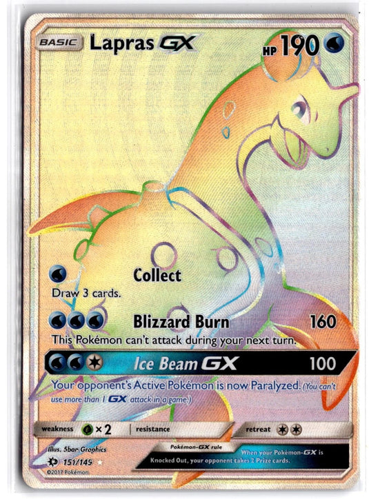 Lapras GX #151/149 Sun & Moon 2017 NM