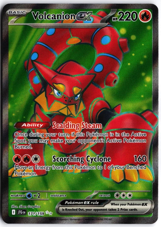 Volcanion ex #171/159 Journey Together 2025 NM