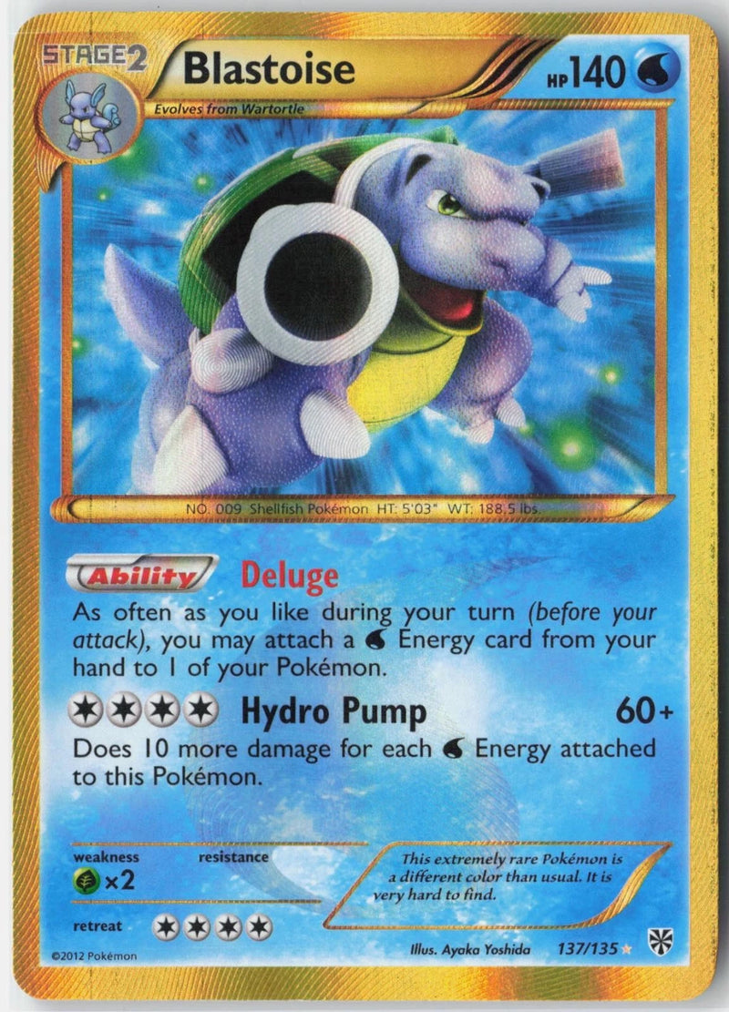 Load image into Gallery viewer, Blastoise #137/135 Plasma Storm 2013 LP
