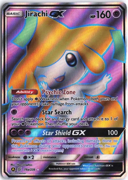 Jirachi GX #79a/236 Unified Minds 2019 NM