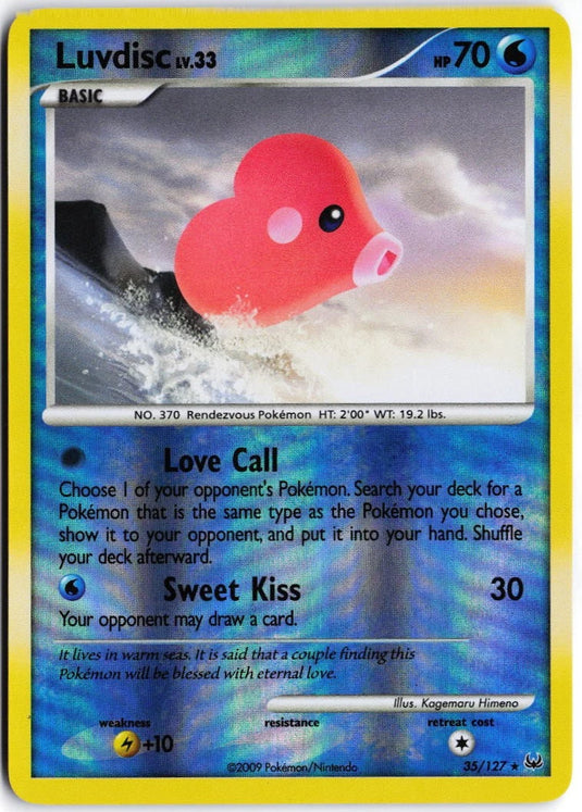 Luvdisc #35/127 Platinum 2009 LP