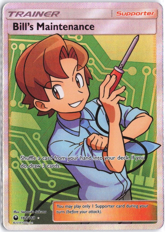 Bill's Maintenance #162/168 Celestial Storm 2018 NM