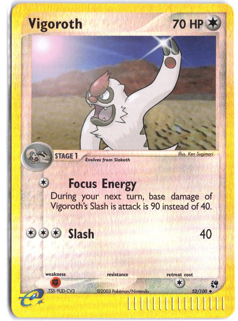 Load image into Gallery viewer, Vigoroth #52/100 EX Sandstorm 2003 NM
