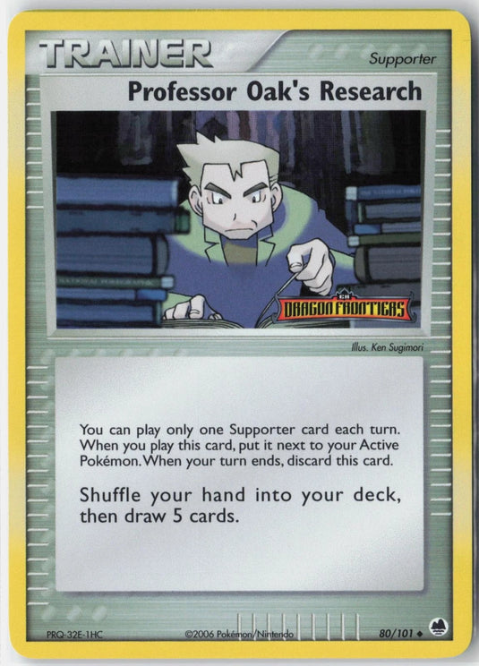 Professor Oak's Research #80/101 EX Dragon Frontiers 2006 LP