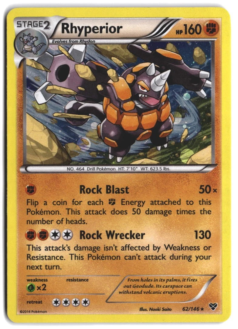 Load image into Gallery viewer, Rhyperior #62/146 Xy 2014 LP
