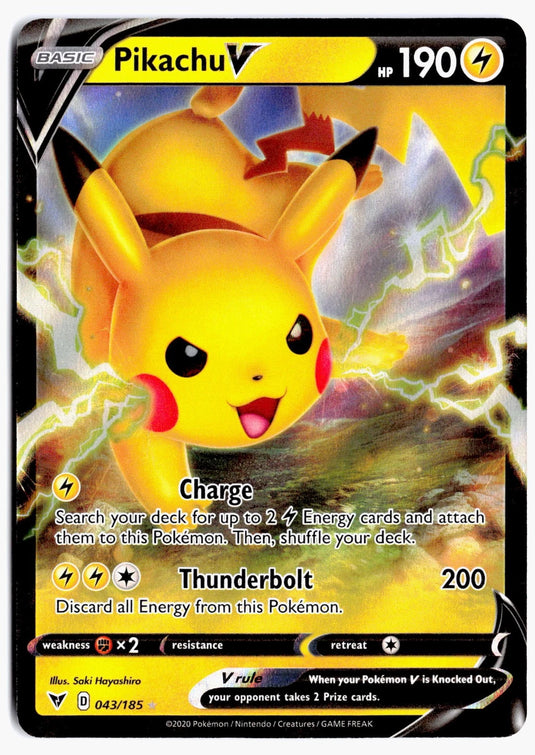 Pikachu V #043/185 Battle Academy NM
