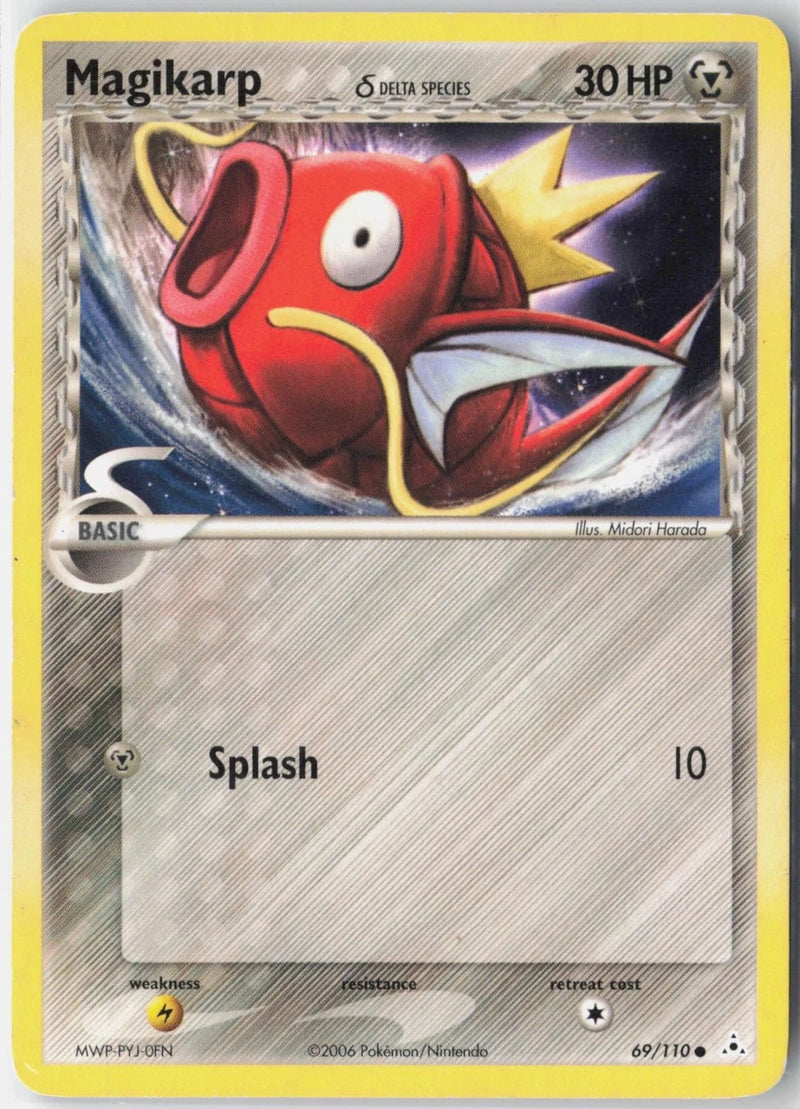 Load image into Gallery viewer, Magikarp #69/110 EX Holon Phantoms 2006 HP
