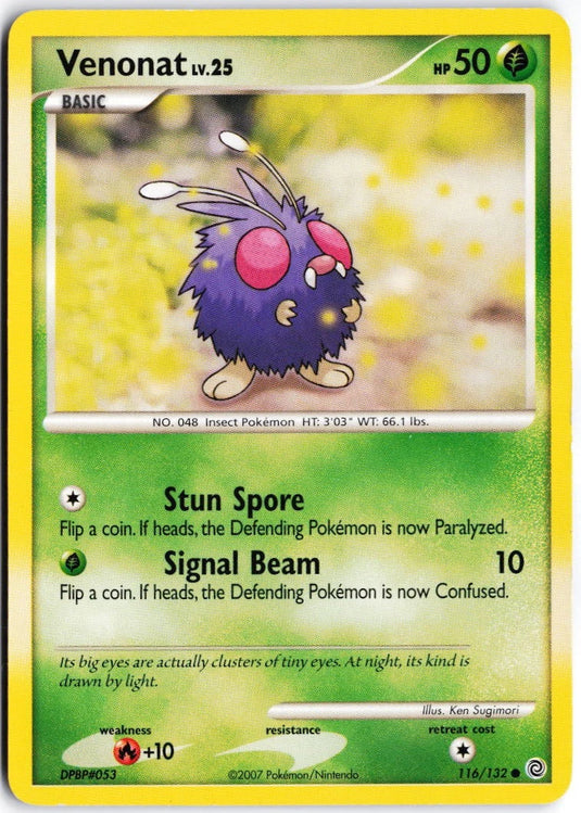 Venonat #116/132 Secret Wonders 2007 HP