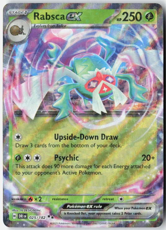Rabsca ex #025/182 Destined Rivals 2025 NM