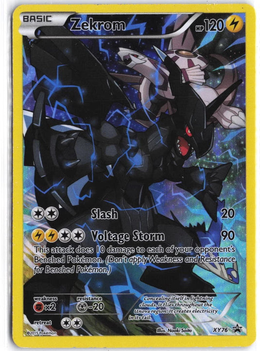 Zekrom #XY76 XY Black Star Promo 2016 LP