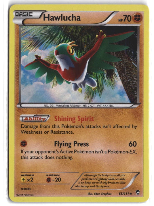 Hawlucha #63/111 Furious Fist 2014 NM