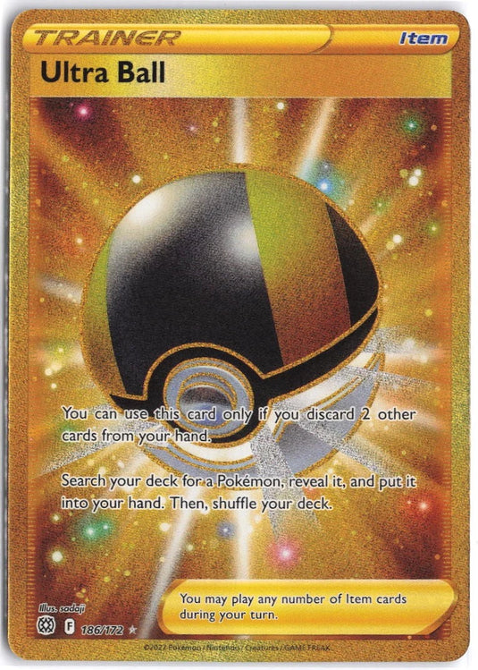Ultra Ball #186/172 Brilliant Stars 2022 NM