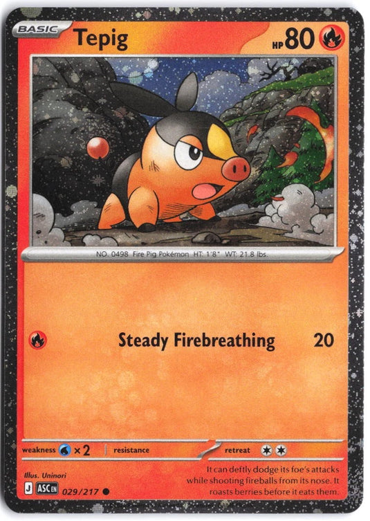Tepig #029/217 Ascended Heroes 2026 NM