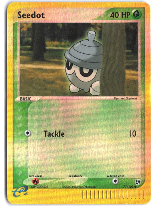 Seedot #77/100 EX Sandstorm 2003 NM