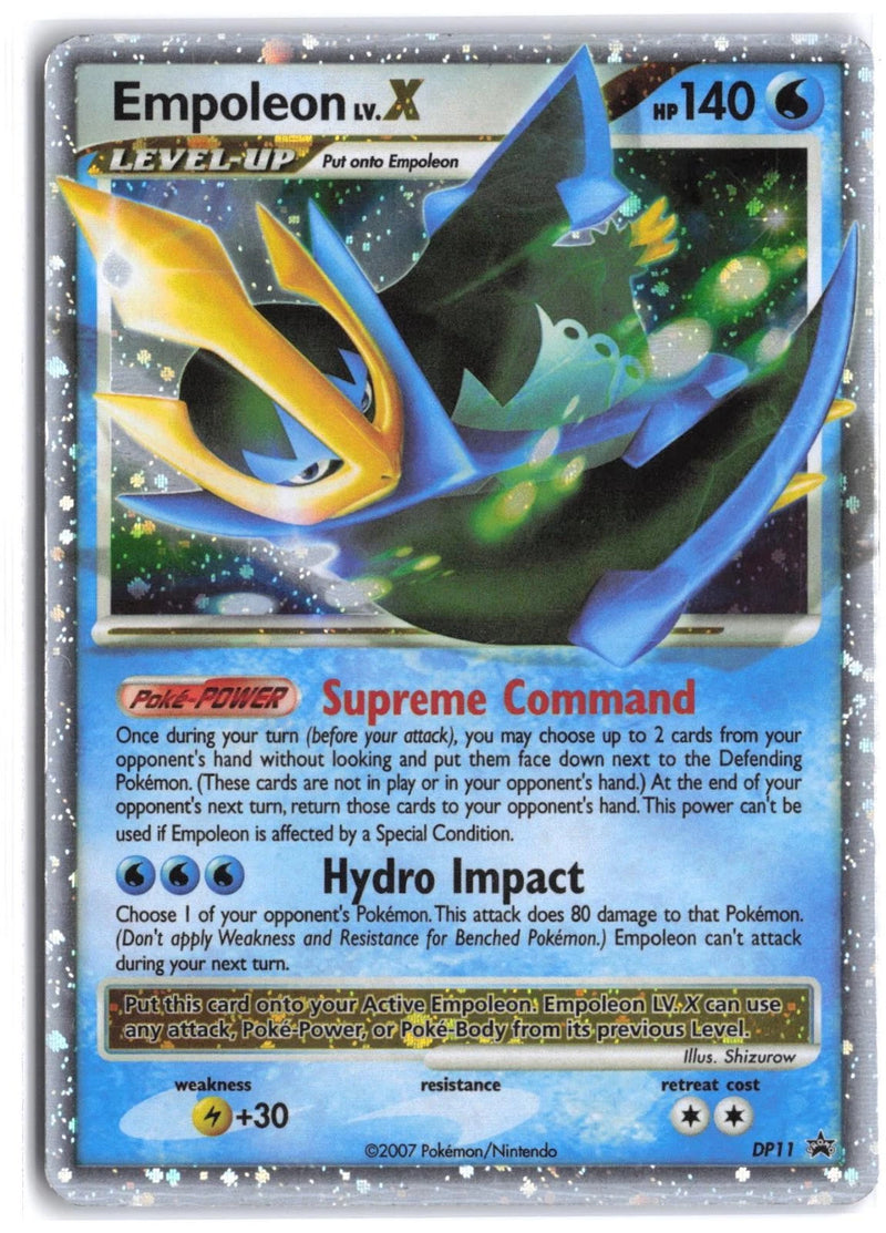 Load image into Gallery viewer, Empoleon LV.X #DP11 DP Black Star Promo 2007 MP
