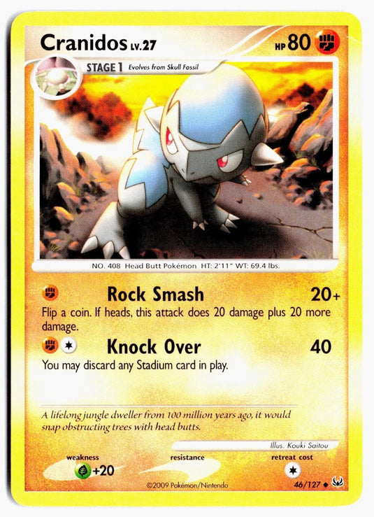 Cranidos #46/127 Platinum 2009 MP
