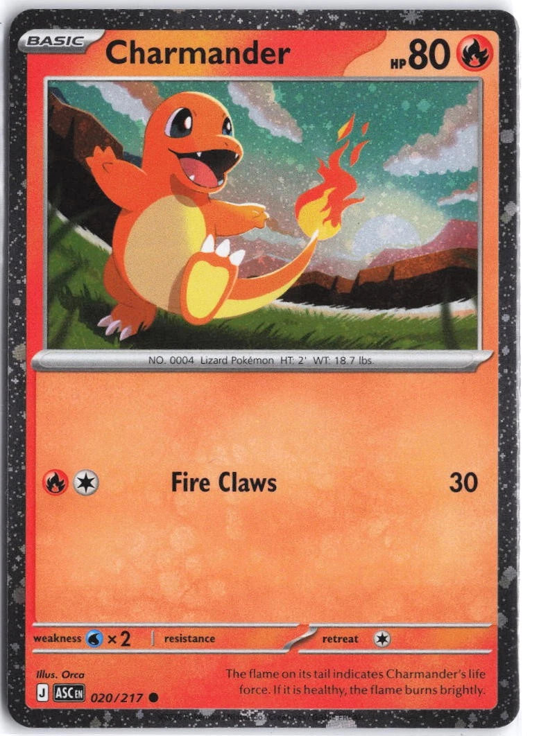 Load image into Gallery viewer, Charmander #020/217 Ascended Heroes 2026 NM
