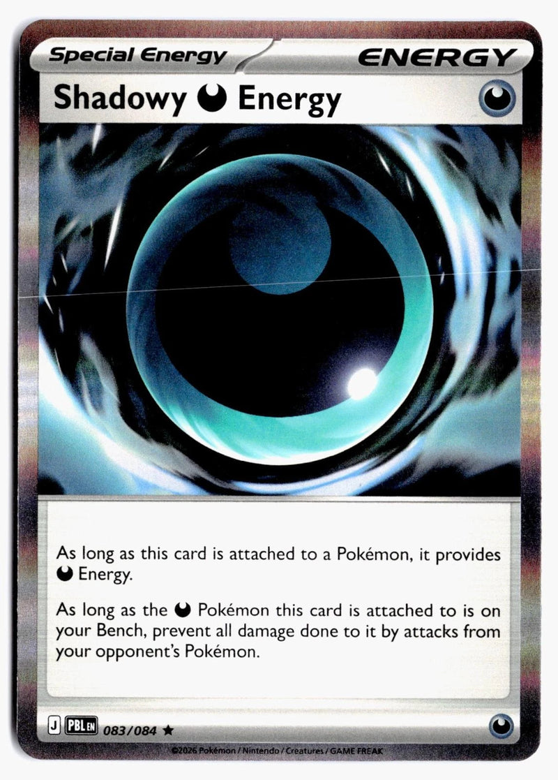 Load image into Gallery viewer, Shadowy Darkness Energy #083/084 Pitch Black NM

