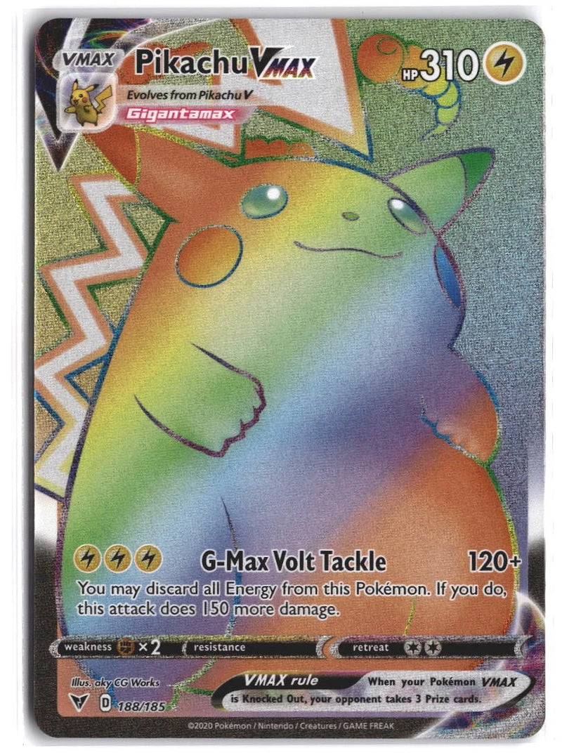 Load image into Gallery viewer, Pikachu VMAX #188/185 Vivid Voltage 2020 NM
