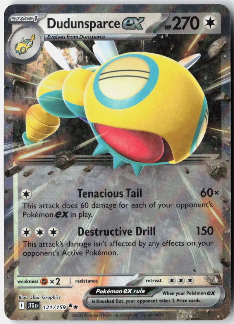 Load image into Gallery viewer, Dudunsparce ex #121/159 Journey Together 2025 NM
