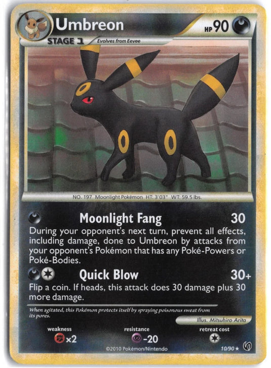Umbreon #10/90 Undaunted 2010 MP