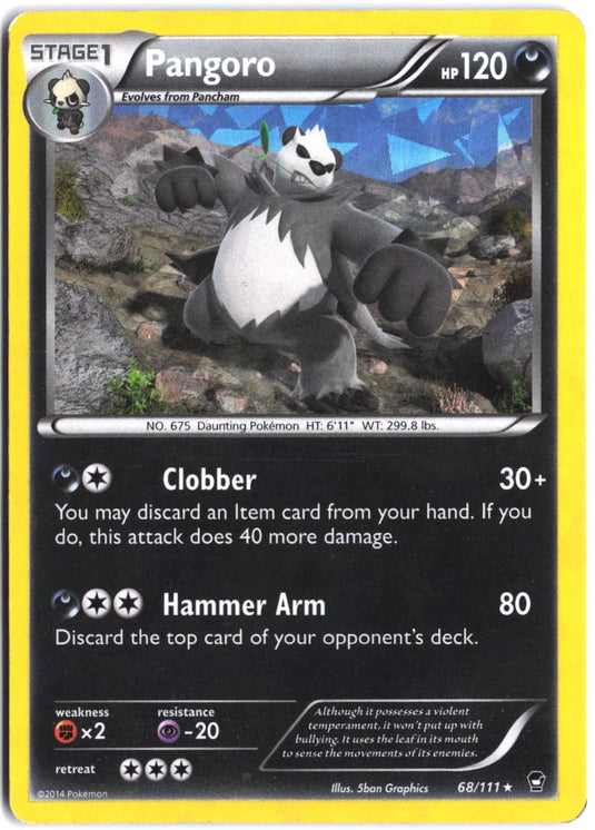 Pangoro #68/111 Furious Fist 2014 NM