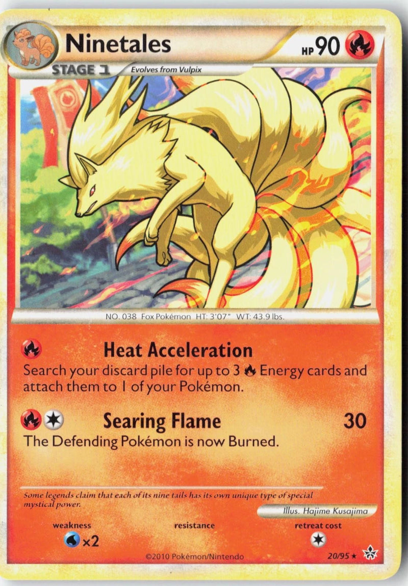 Load image into Gallery viewer, Ninetales #20/95 Unleashed 2010 LP
