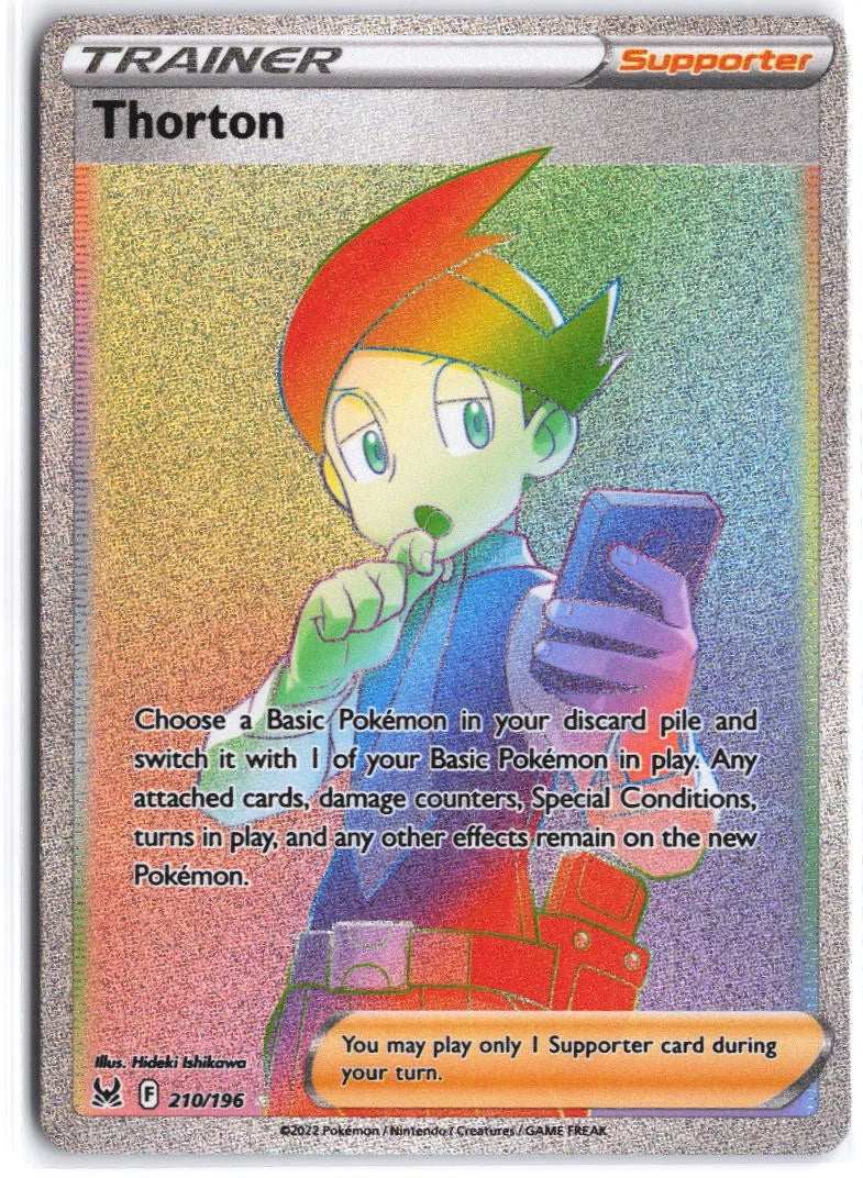 Load image into Gallery viewer, Thorton #210/196 Lost Origin 2022 NM
