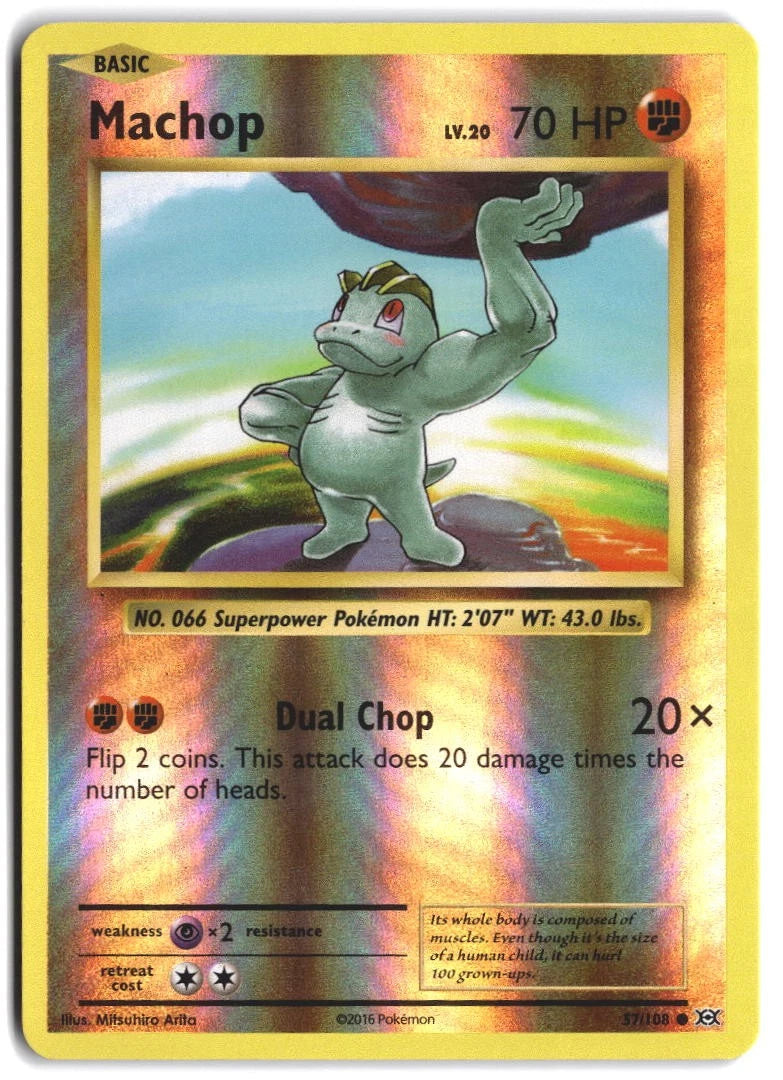 Load image into Gallery viewer, Machop #57/108 Evolutions 2016 LP
