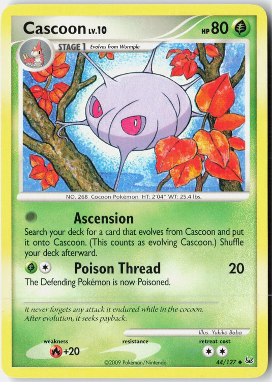 Cascoon #44/127 Platinum 2009 MP
