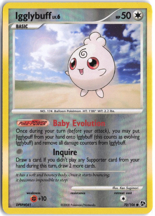 Igglybuff #70/106 Great Encounters 2008 LP