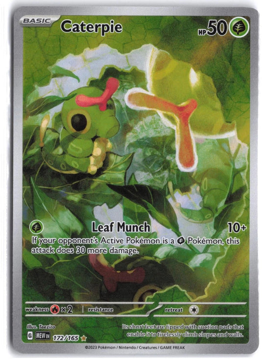 Caterpie #172/165 Pokemon Card 151 (JP) 2023 LP