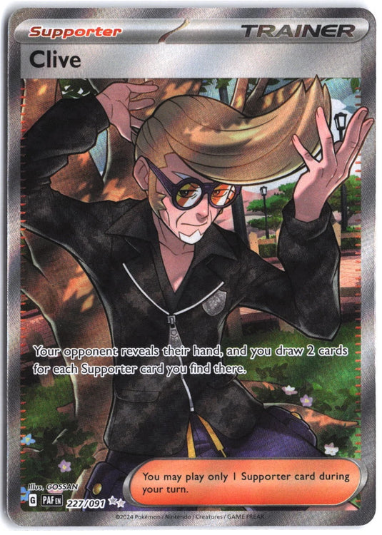 Clive #227/091 Paldean Fates 2024 NM