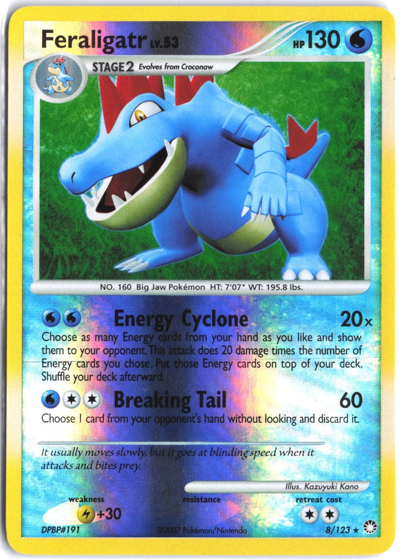 Load image into Gallery viewer, Feraligatr #8/123 Mysterious Treasures 2007 NM
